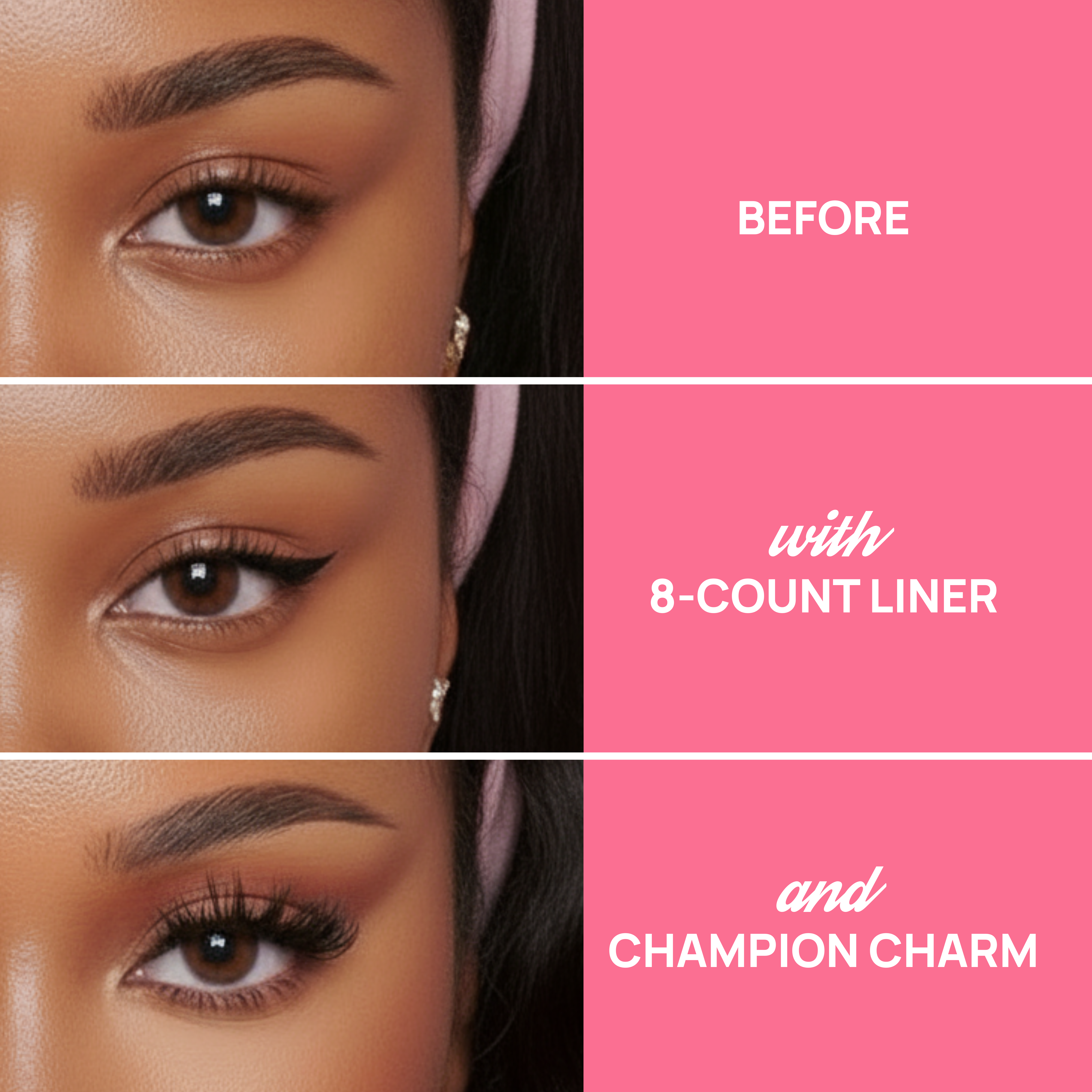 Champion Charm + 8-Count Liquid Liner