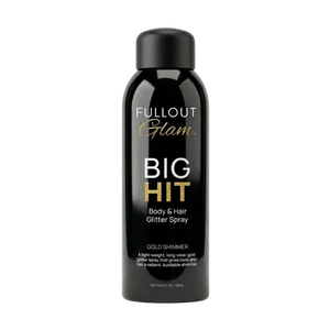 big hit glitter spray in gold